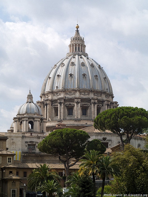 dome of saint peters basilica