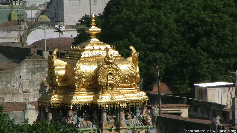Madurai Meenakshi temple shikhara