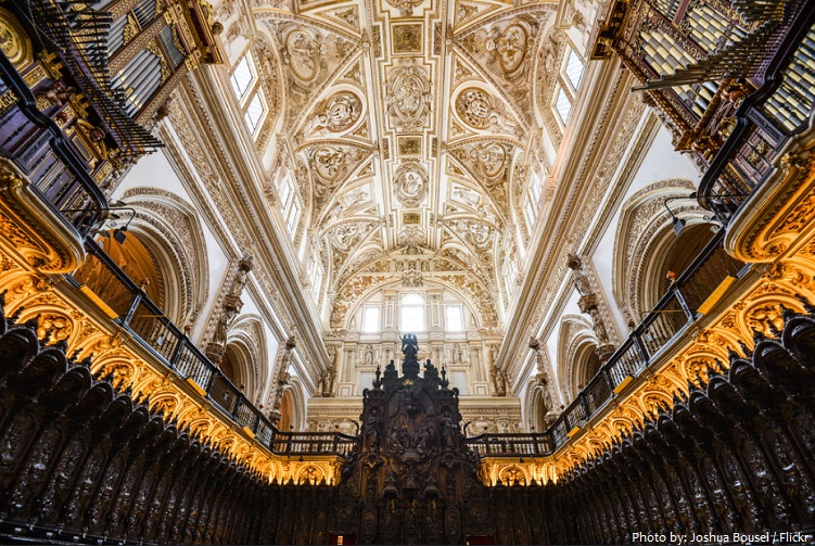 mosque cathedral of cordoba choir