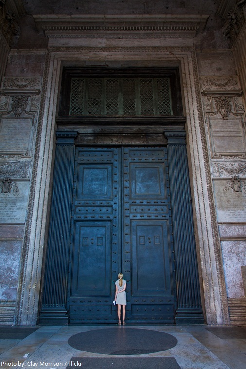 pantheon rome doors