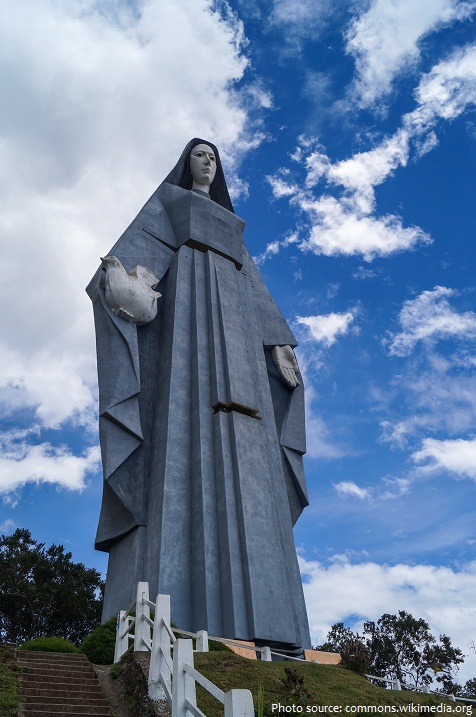worlds highest statue of the Virgin Mary
