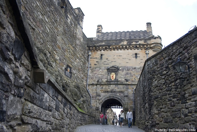 edinburgh castle portcullis gate