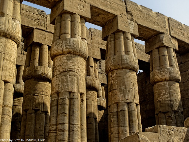 luxor temple hypostyle hall