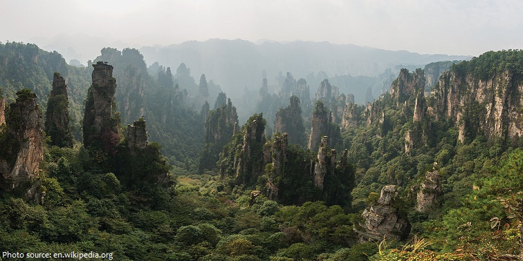 wulingyuan national park
