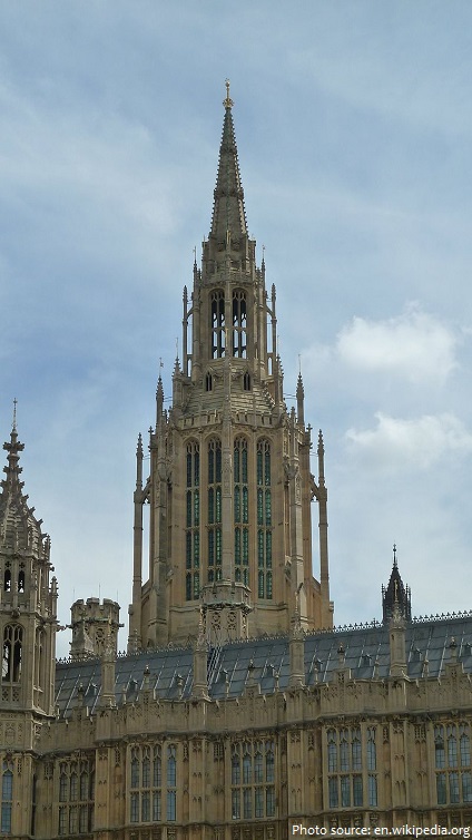 palace of westminster central tower