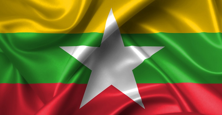 myanmar flag