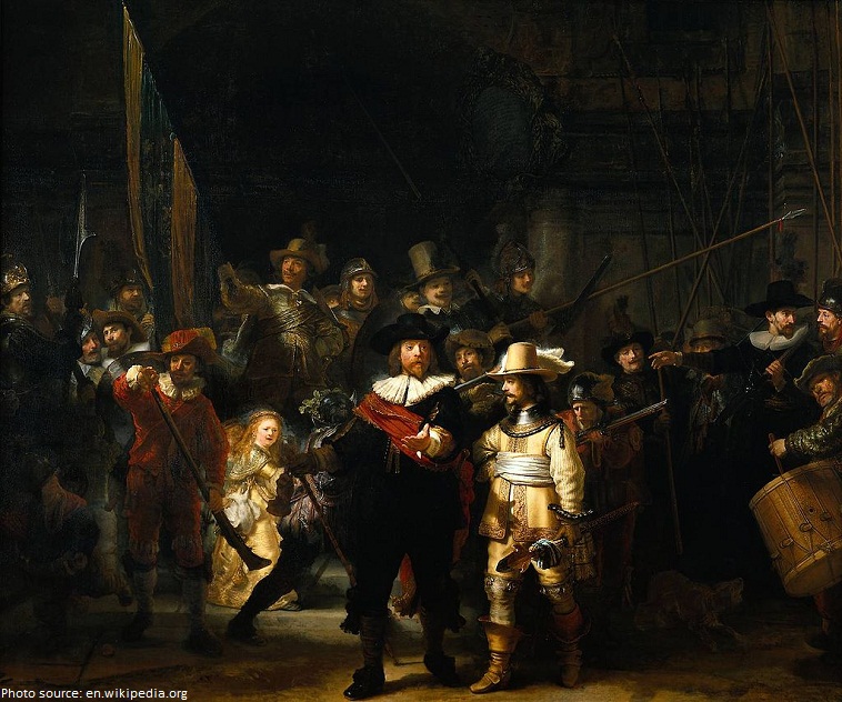 the night watch by rembrandt