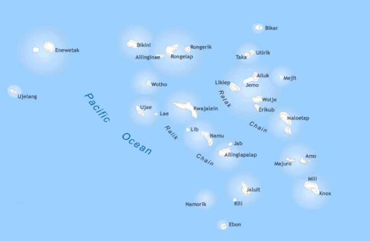 marshall islands map
