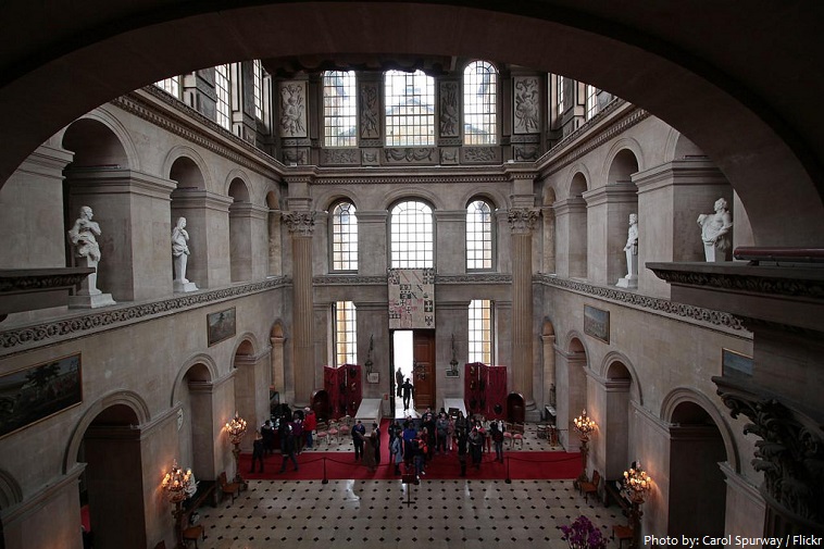 blenheim palace great hall