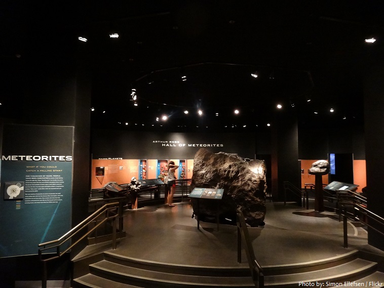 american museum of natural history hall of meteorites
