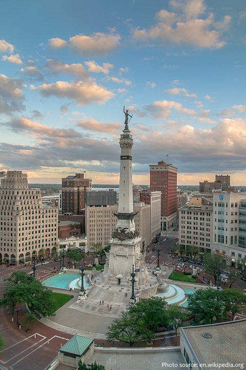 indiana state soldiers and sailors monument