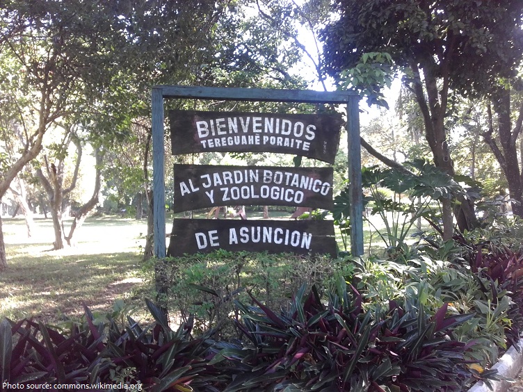 botanical garden and zoo of asunción