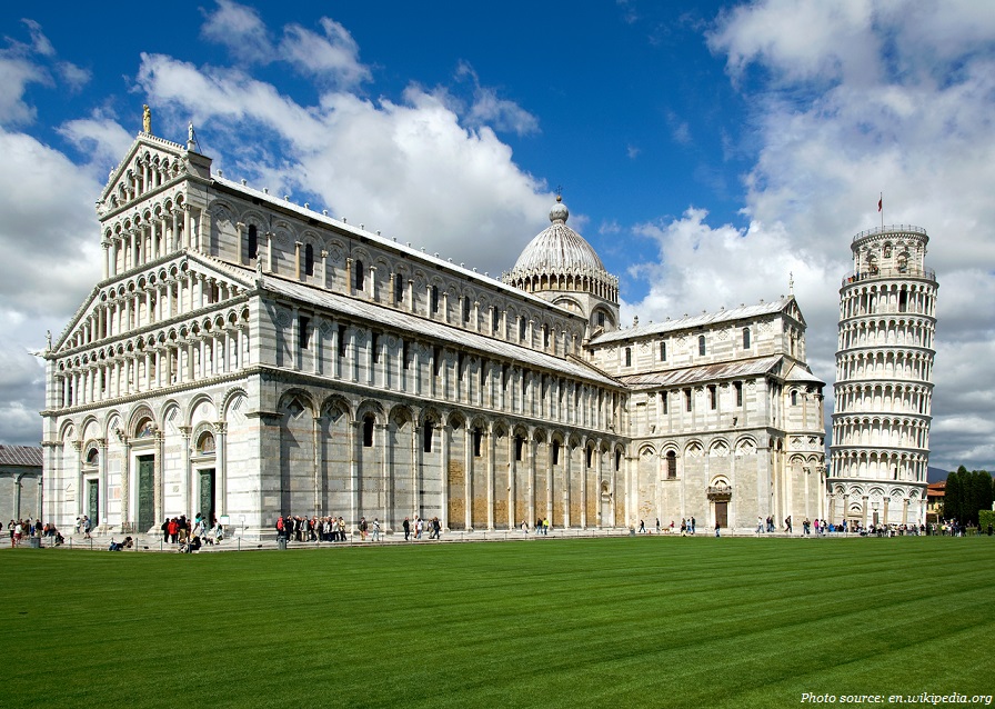 the leaning tower of pisa cathedral
