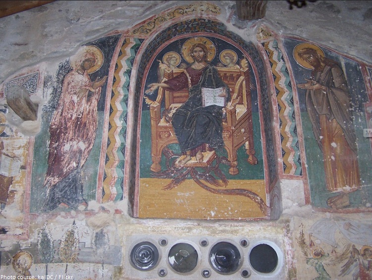 holy monastery of the great meteoron frescoes