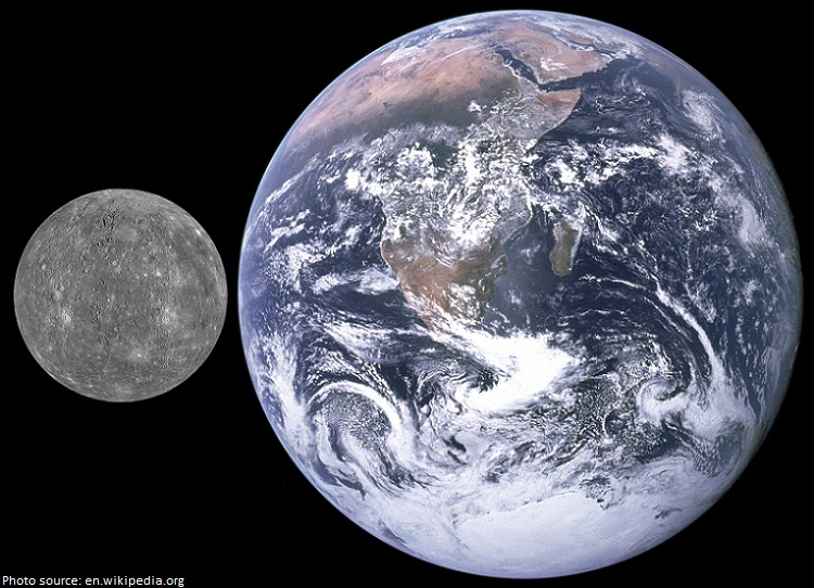 mercury vs earth