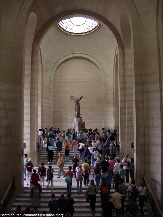 winged victory of samothrace louvre