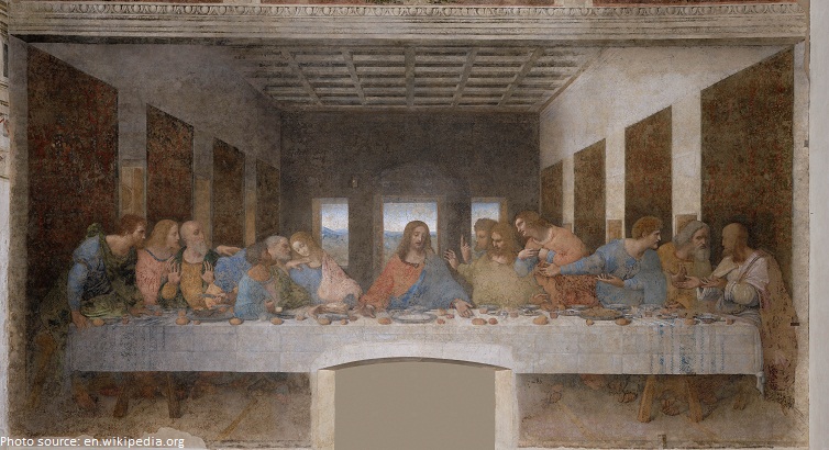 The Last Supper by Leonardo da Vinci original