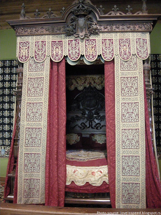 chateau de chambord Francis I bedroom