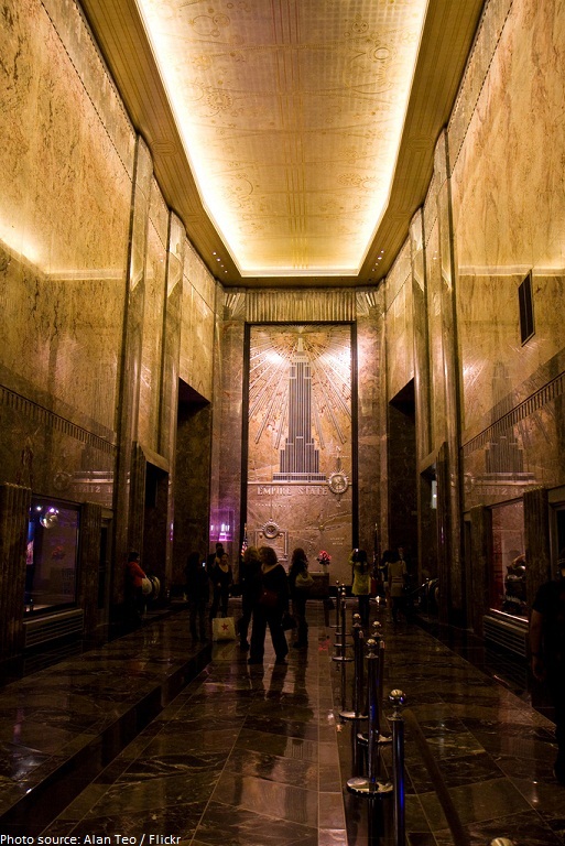 empire state building lobby