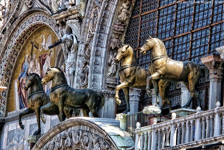 saint marks basilica horses