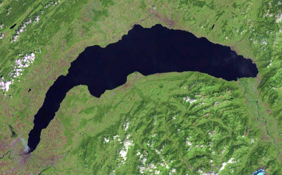 lake geneva from space