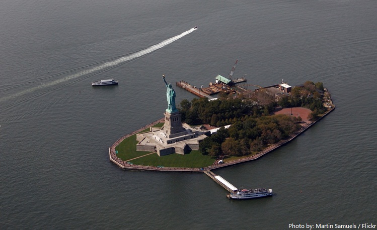 statue of liberty island