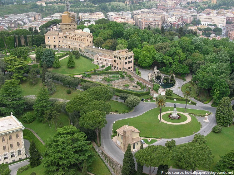 vatican city gardens