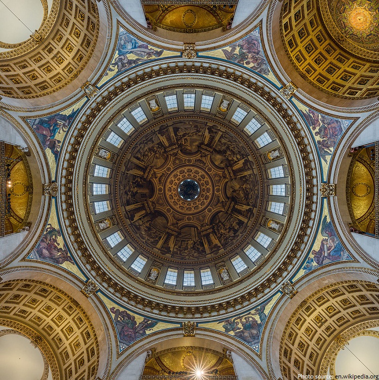st paul's cathedral interior dome