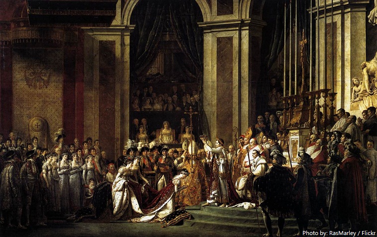 the coronation of napoleon louvre