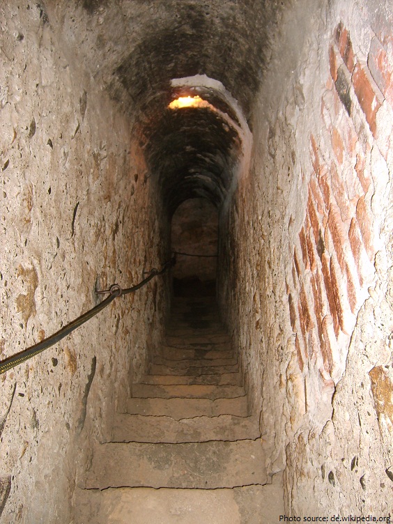 bran castle secret passage