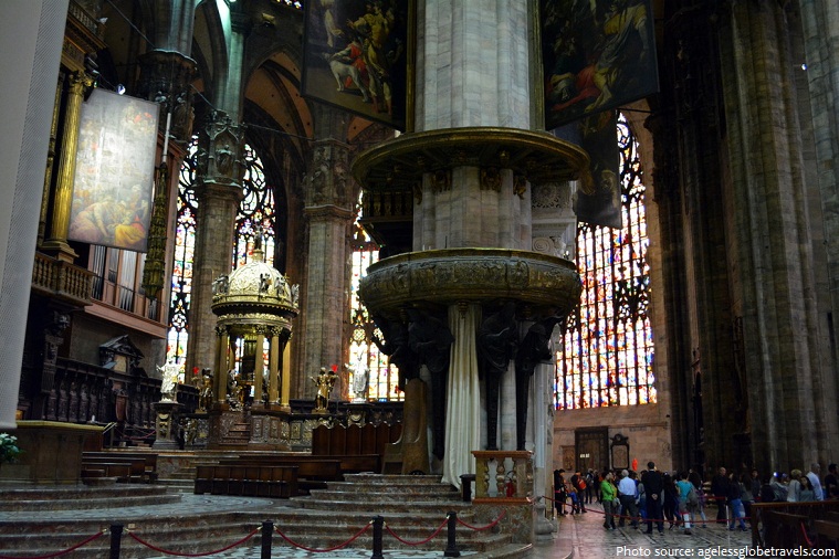 milan cathedral apse