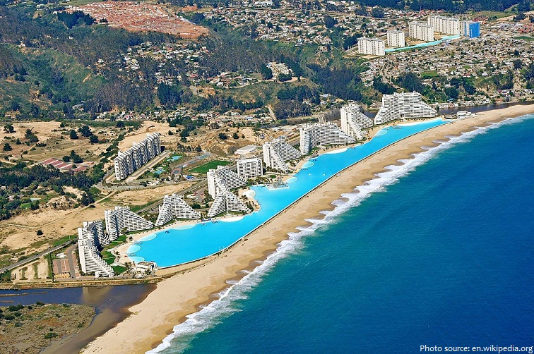 san alfonso del mar worlds second largest swimming pool