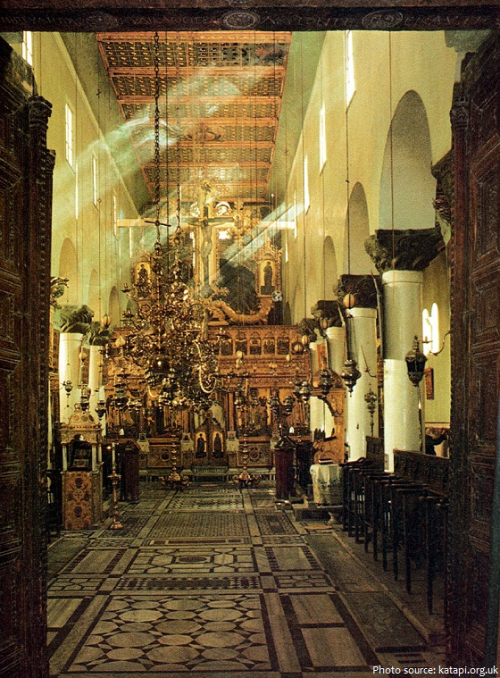 Saint Catherine's Monastery church inside