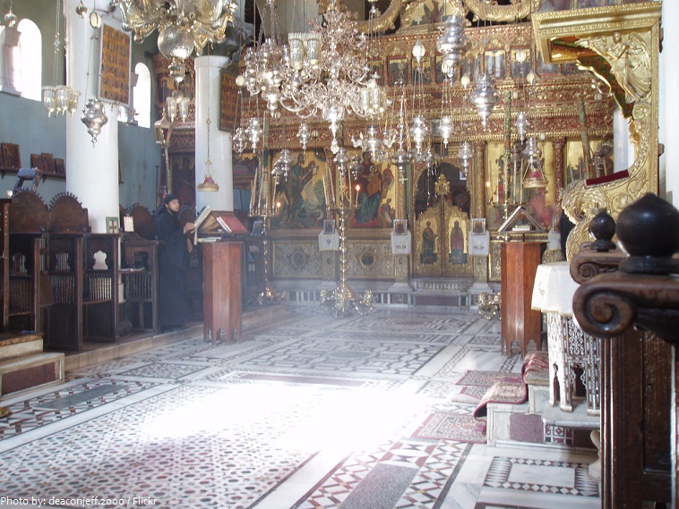 Saint Catherine's Monastery church interior