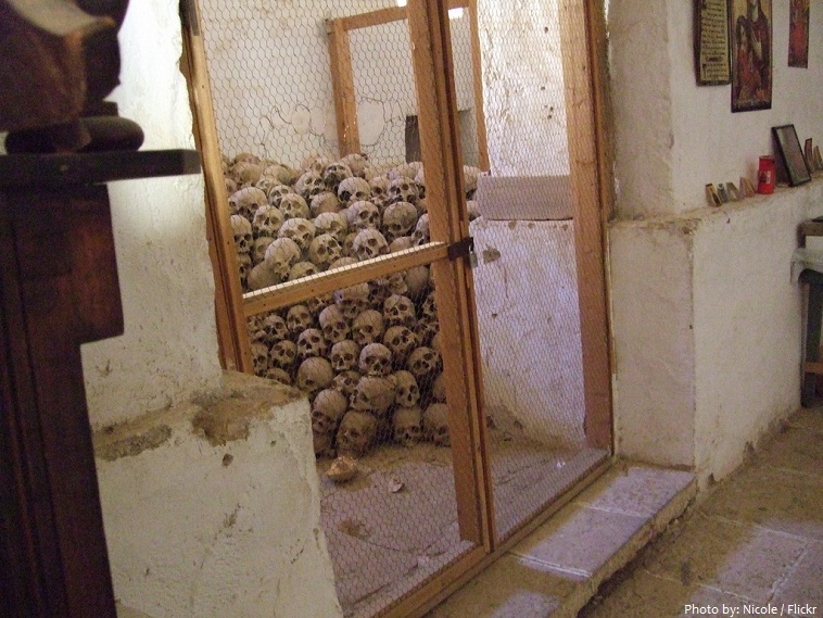Saint Catherines Monastery skulls