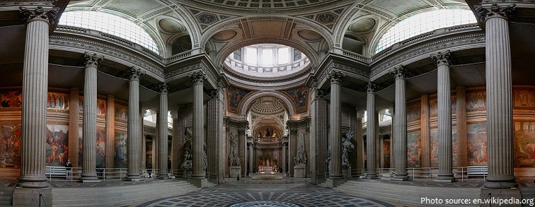 pantheon paris interior