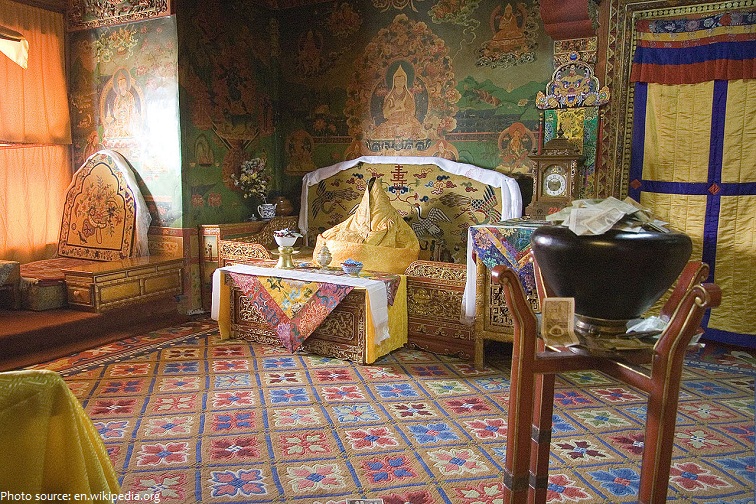 potala palace quarters of the Dalai Lama