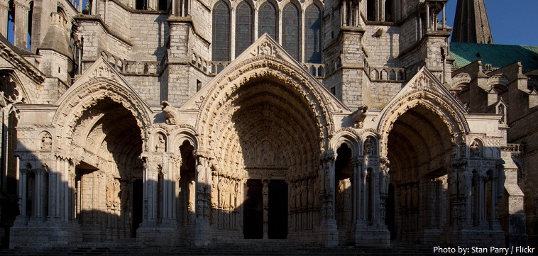 chartres cathedral north portals