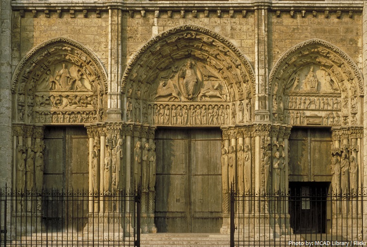 chartres cathedral west portals