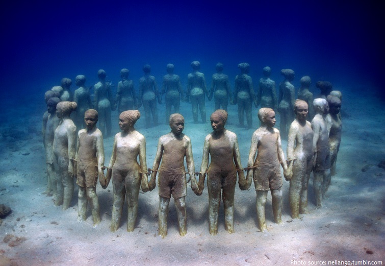 molinere underwater sculpture park