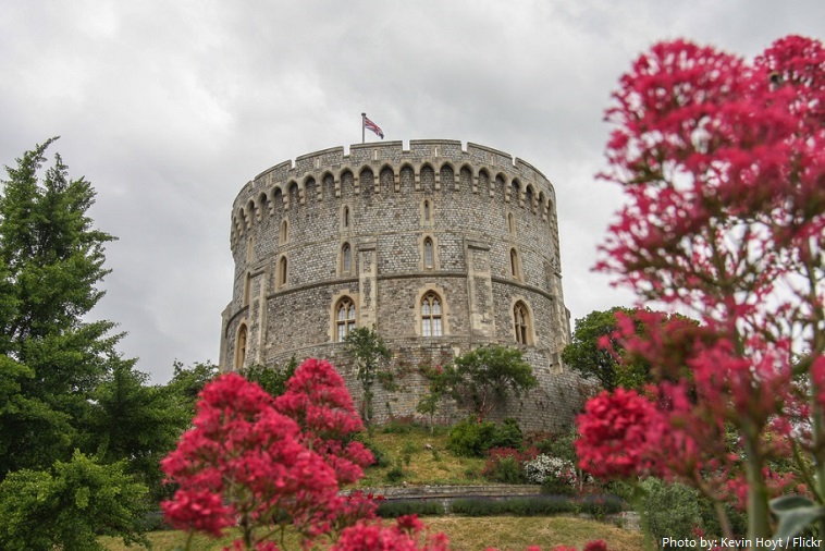 windsor castle round tower
