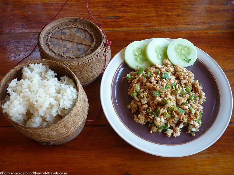 food in laos