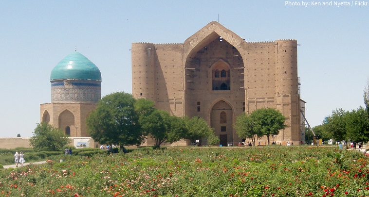 mausoleum of khawaja ahmed yasawi