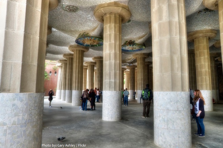 park guell hypostyle room