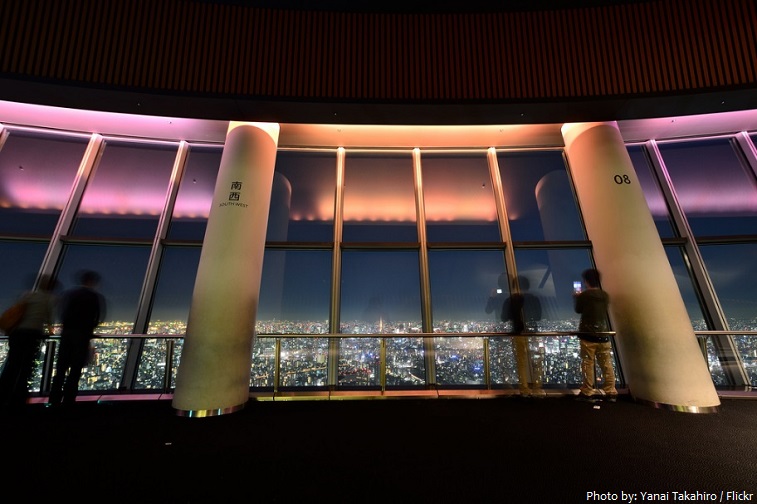 tokyo skytree observation deck 350 meters
