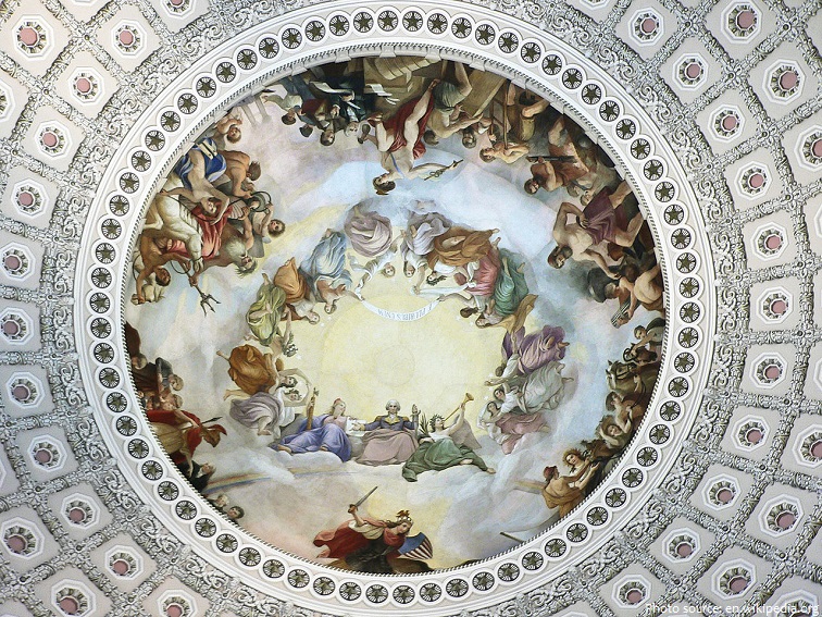 united states capitol fresco