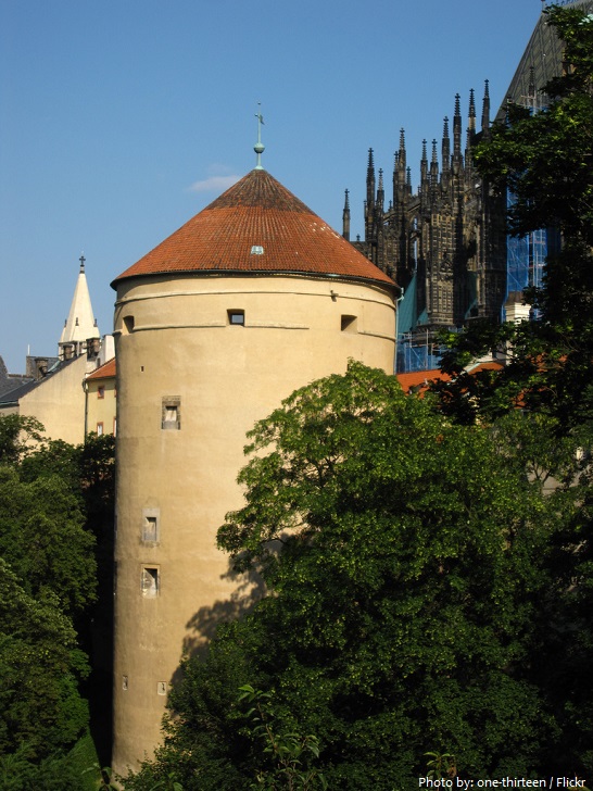 prague castle white tower