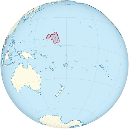 marshall islands world map
