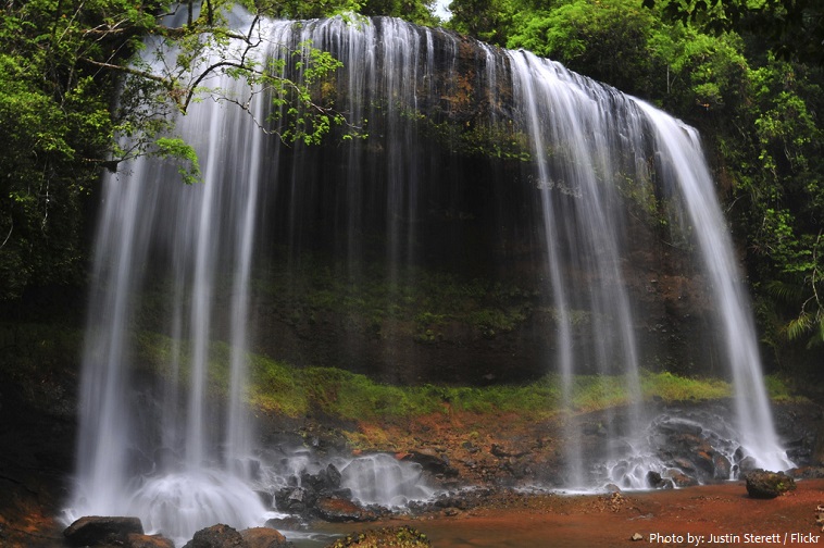 ngardmau waterfall