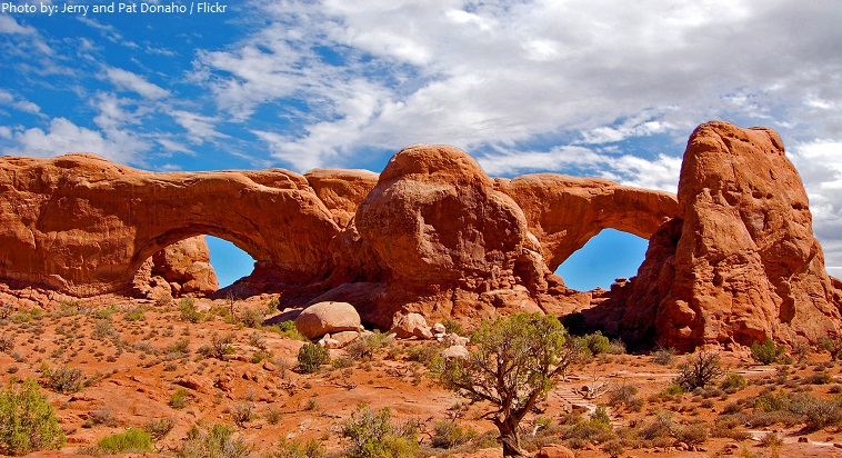 arches national park windows